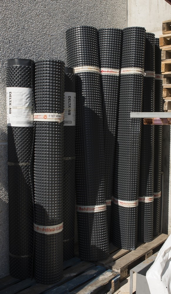 Materiali per impermeabilizzazione.